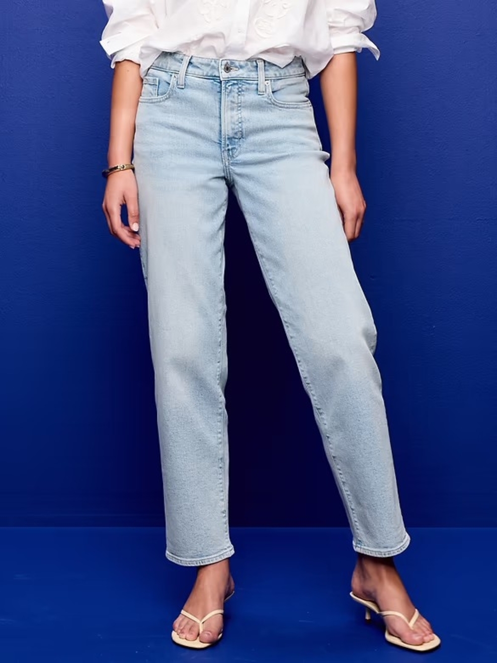 High Waisted OG Light Wash Loose Jeans